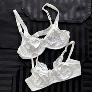 VINTAGE LOT OF 2 BRAS SIZE 36B LILYETTE PLAYTEX